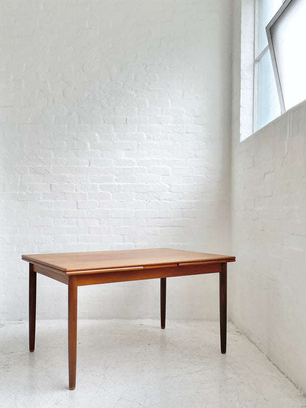 Classic Danish Teak Extension Dining Table