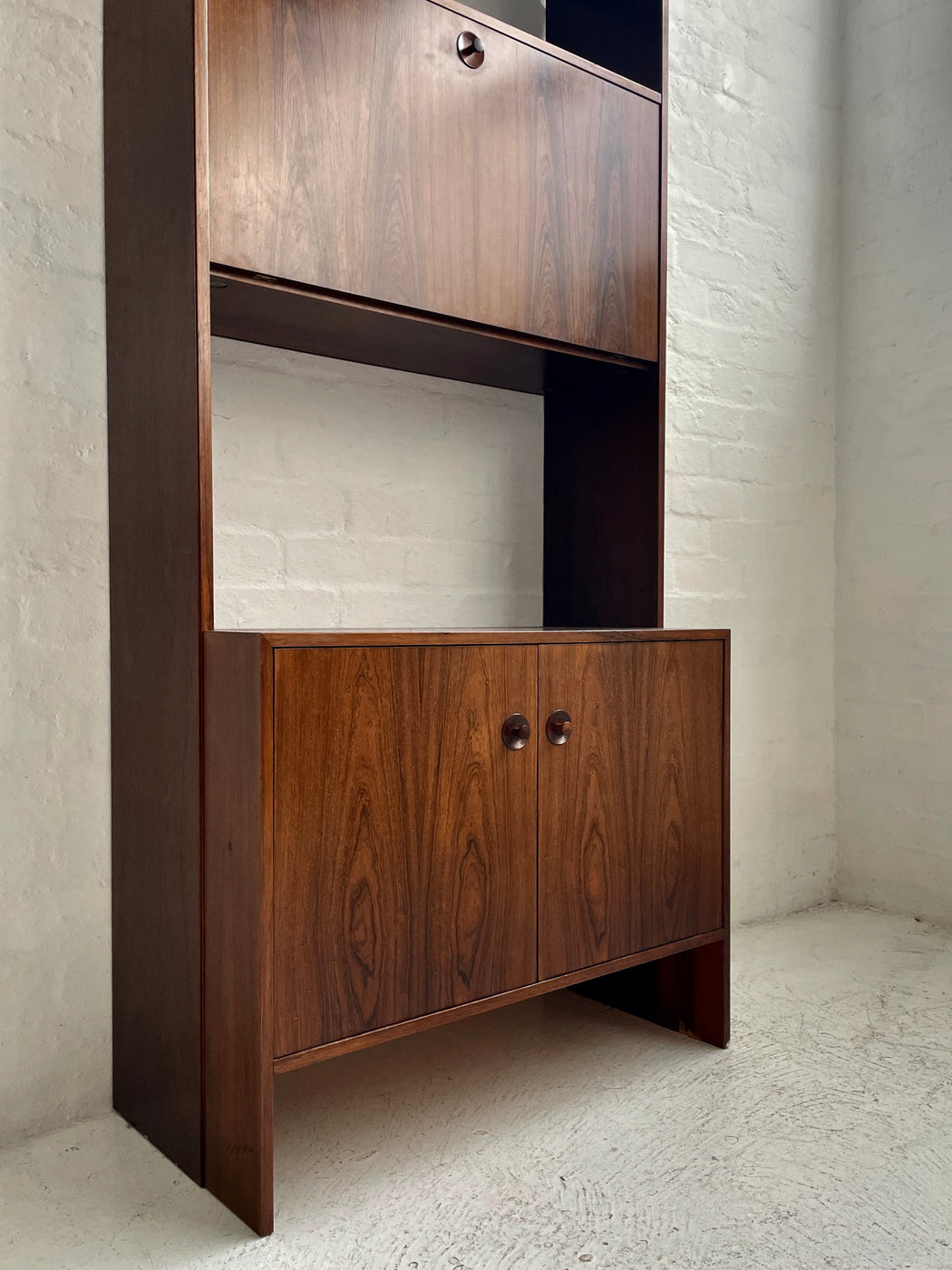 Danish Rosewood Wall Unit