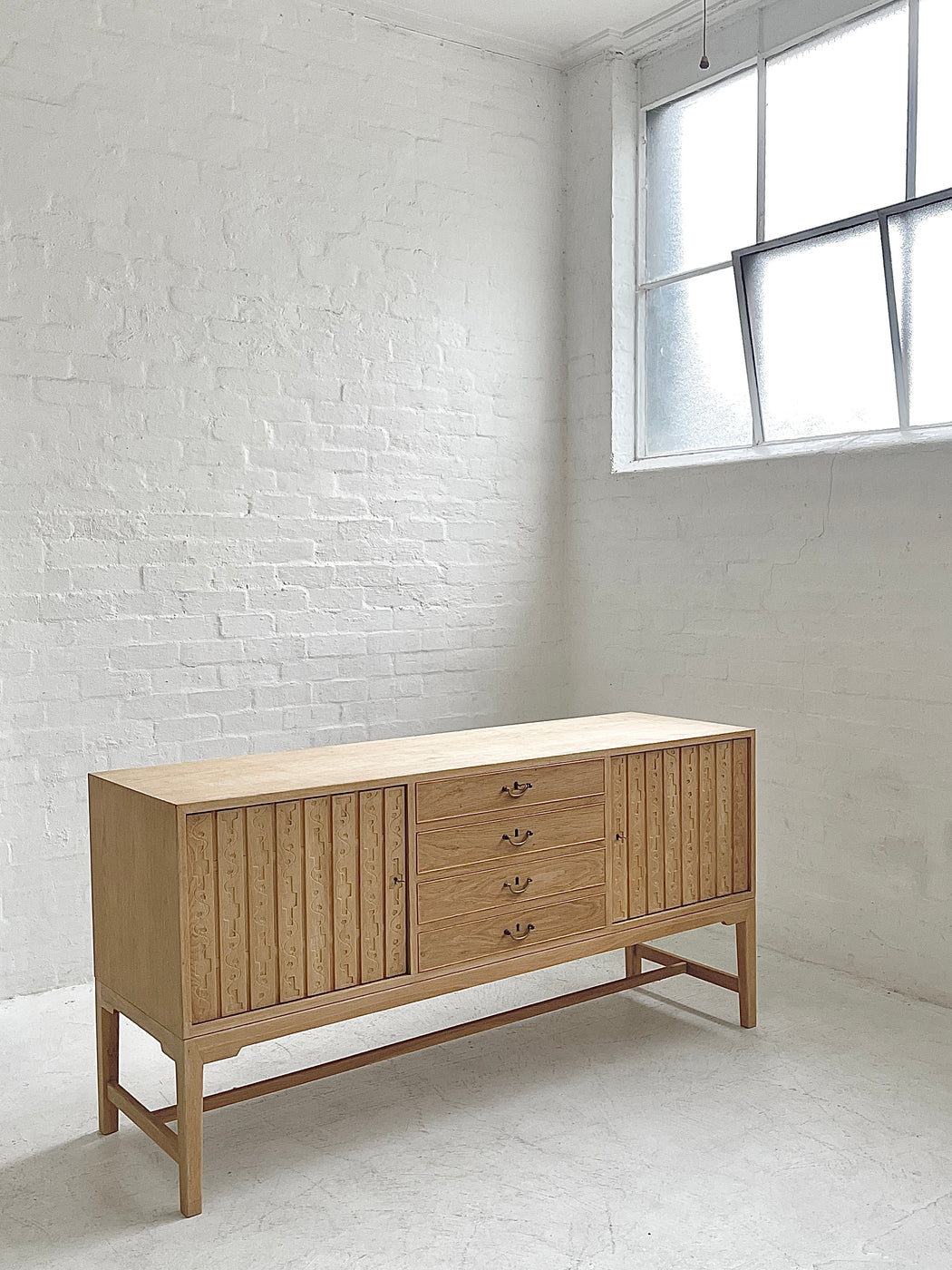 Early Hans J. Wegner Oak Sideboard