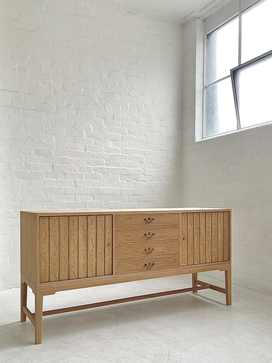Early Hans J. Wegner Oak Sideboard