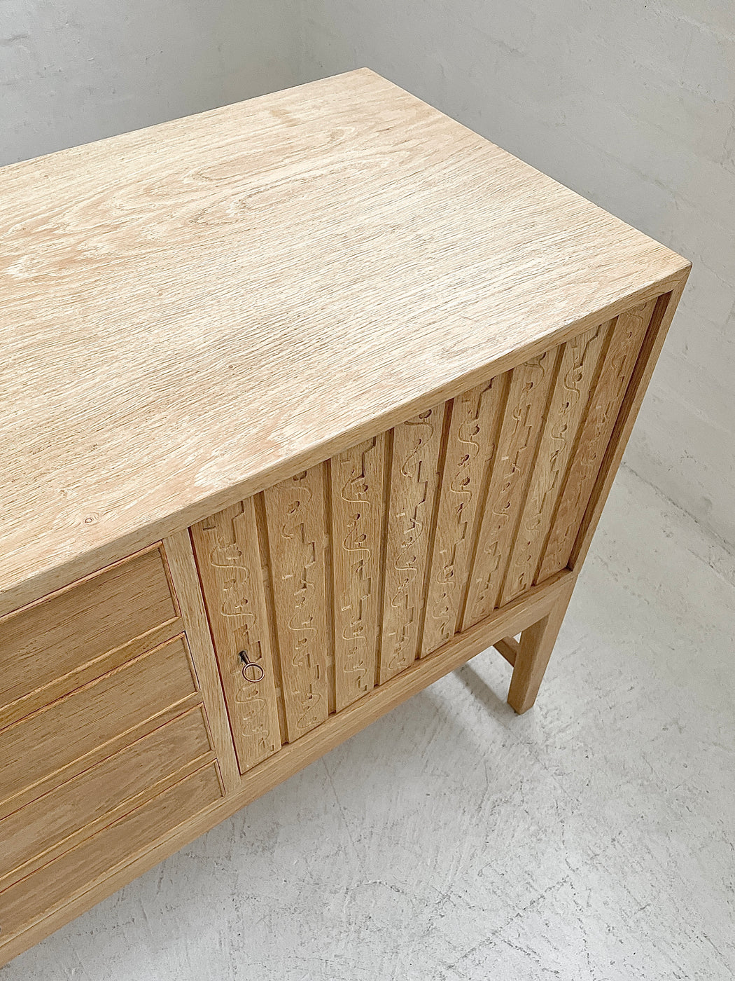 Early Hans J. Wegner Oak Sideboard