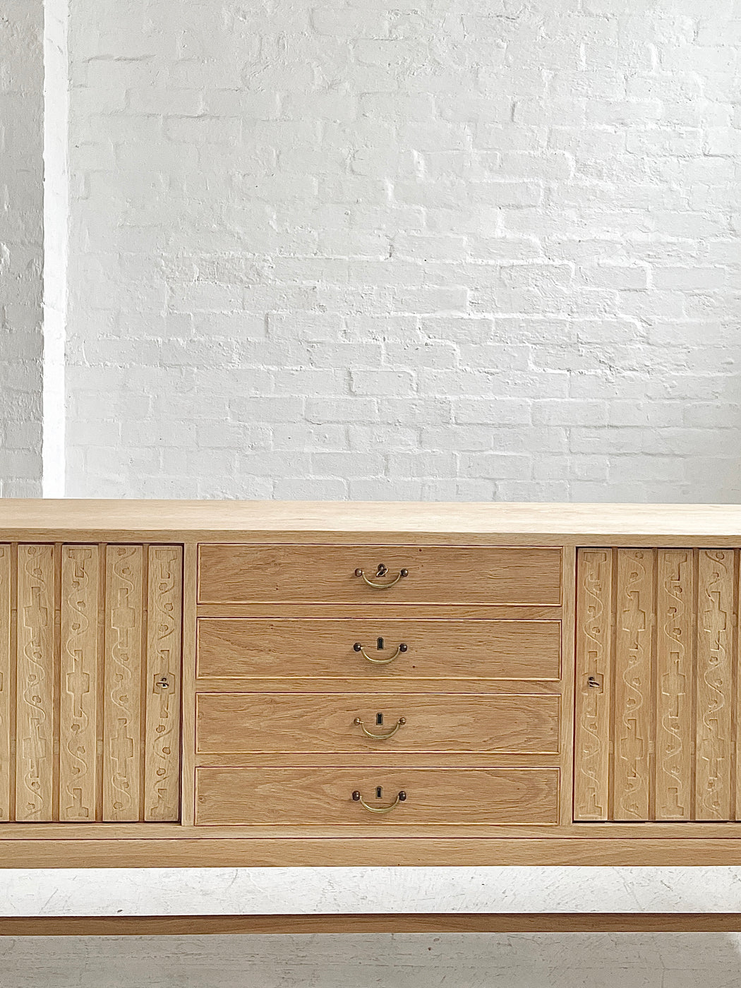 Early Hans J. Wegner Oak Sideboard
