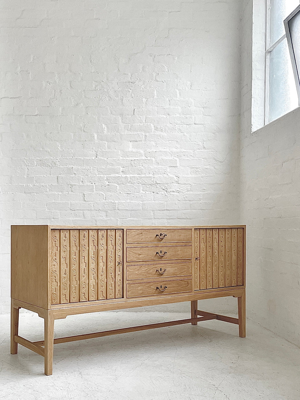 Early Hans J. Wegner Oak Sideboard