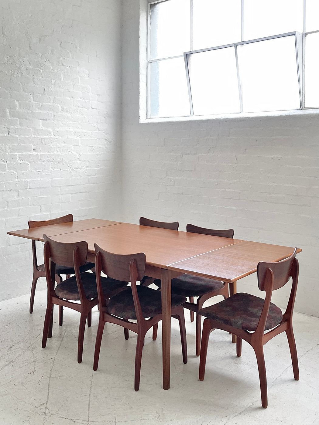 Danish Teak Extension Dining Table