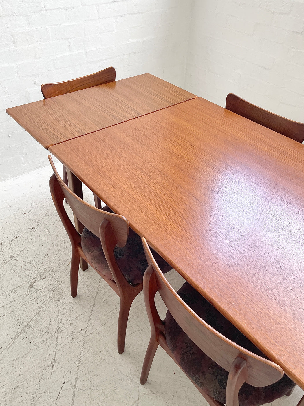 Danish Teak Extension Dining Table