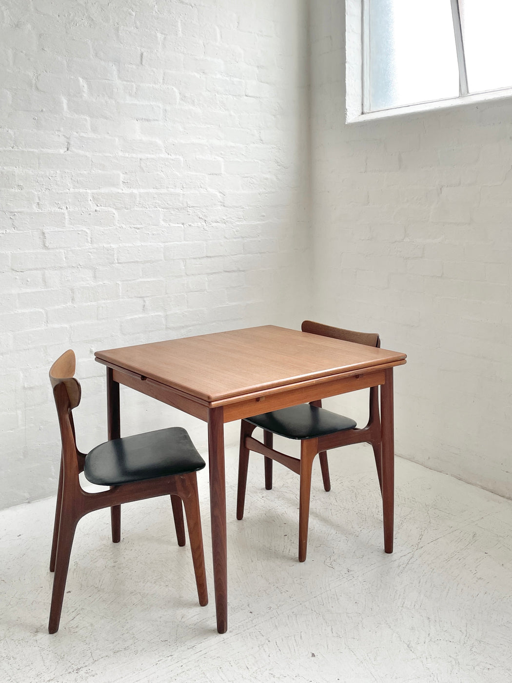 Danish Teak Extension Dining Table