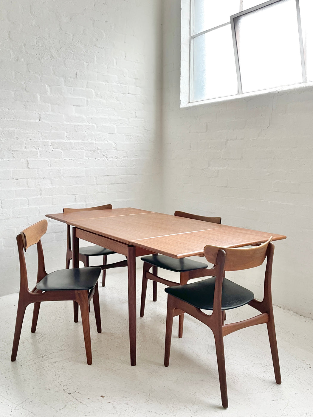 Danish Teak Extension Dining Table