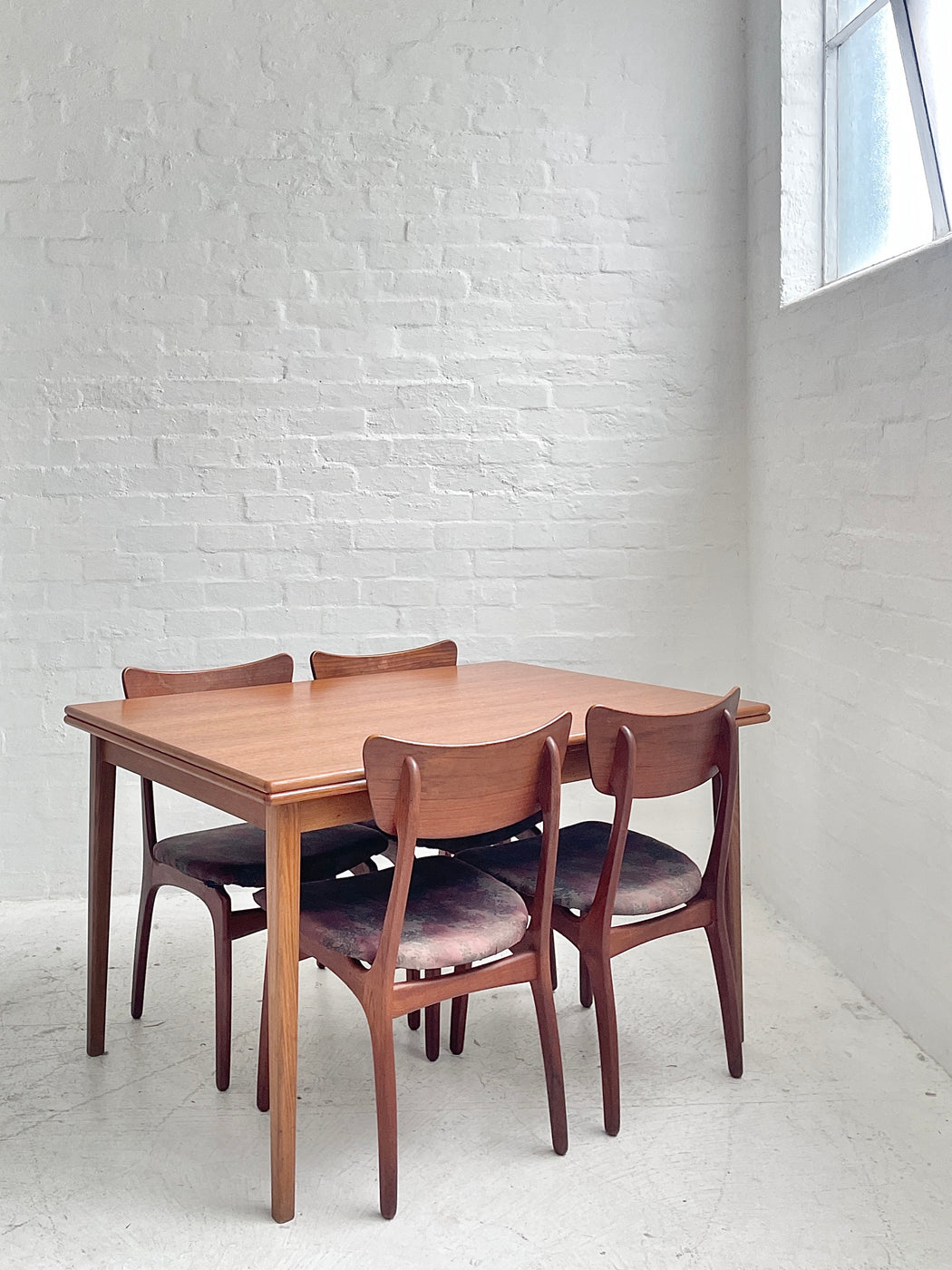 Danish Teak Extension Dining Table