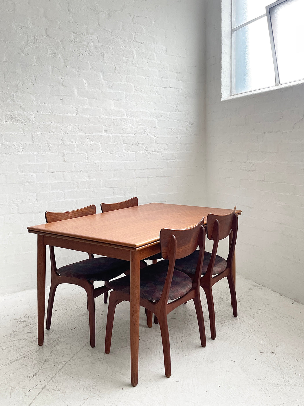 Danish Teak Extension Dining Table