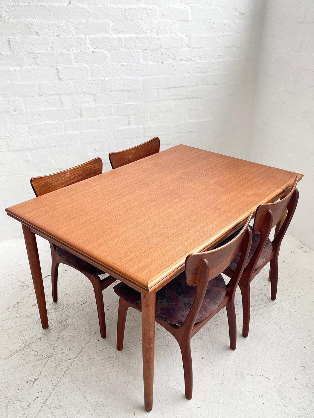 Danish Teak Extension Dining Table