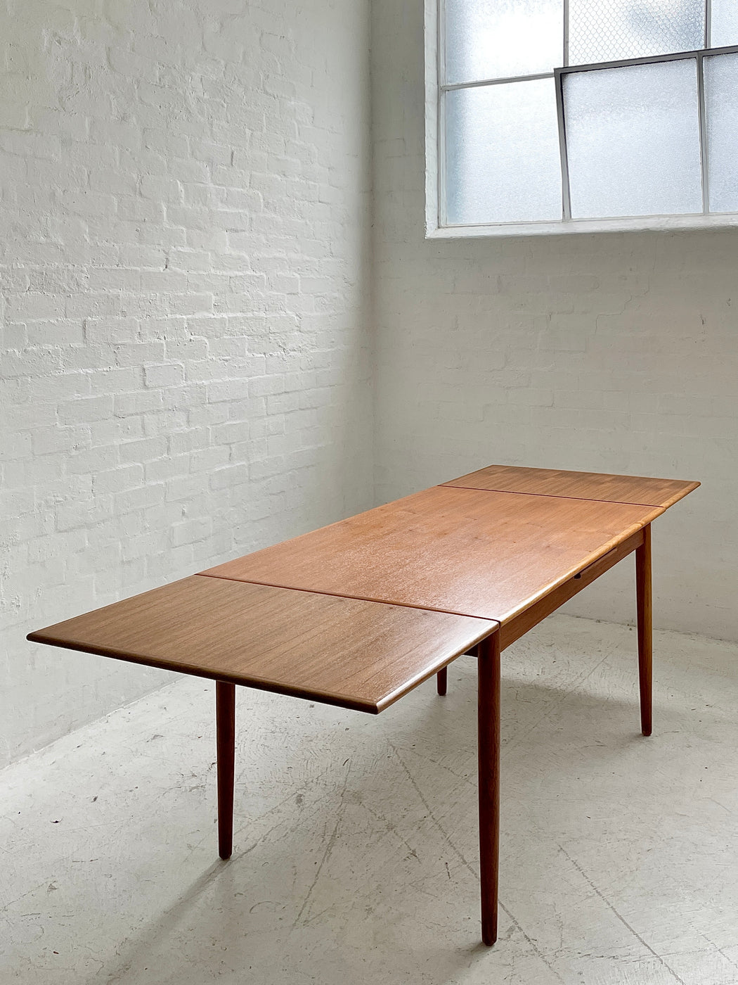 Danish Teak Extension Dining Table