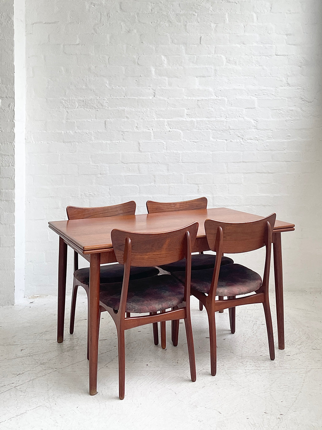 Danish Teak Extension Dining Table