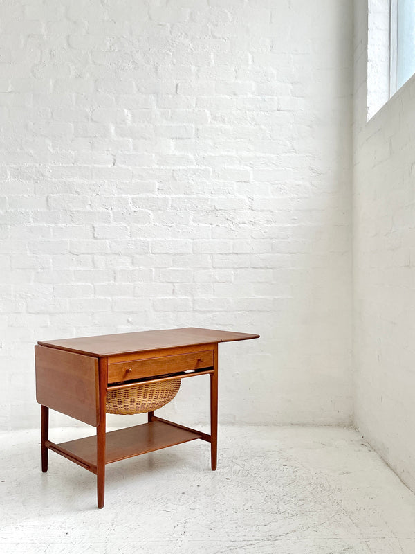 Hans J Wegner 'AT33' Teak Sewing Table