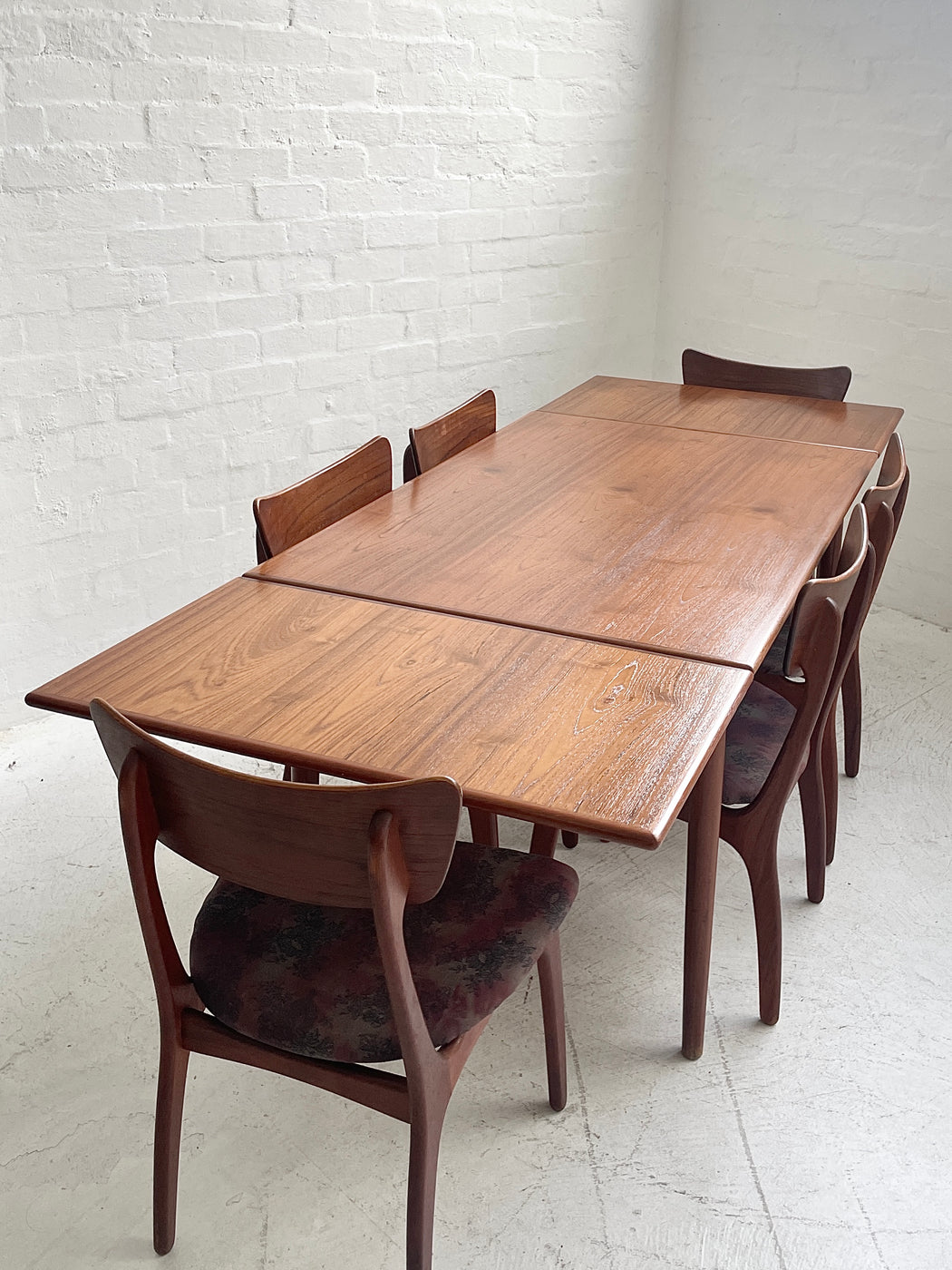 Danish Teak Extension Dining Table