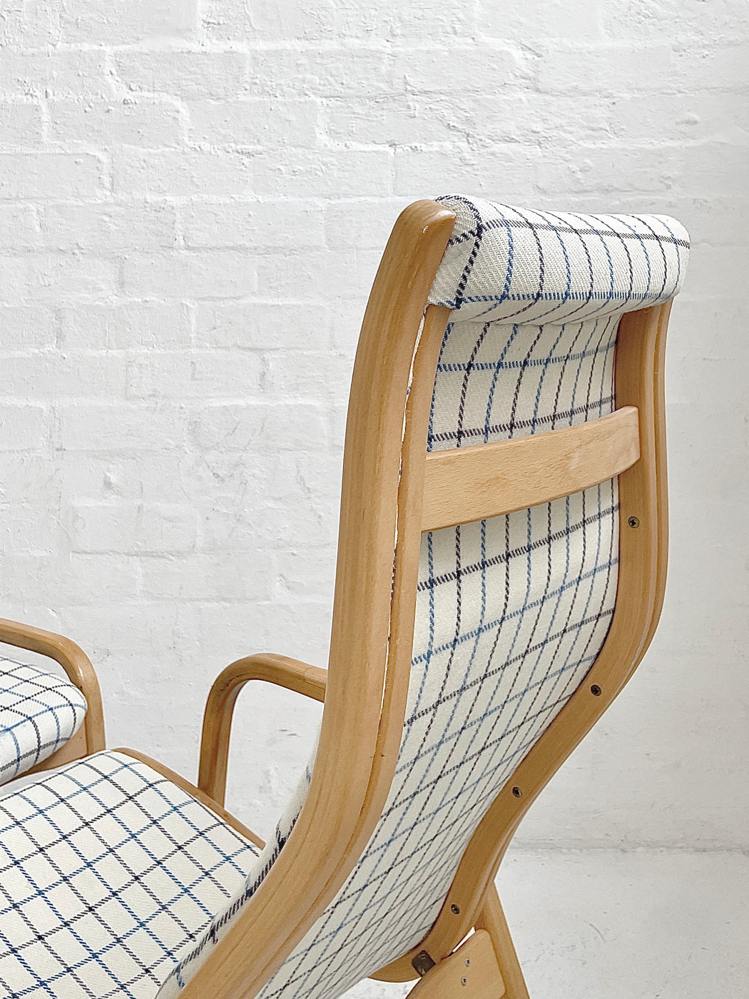 Yngve Ekström 'Lamino' Chair & Footstool