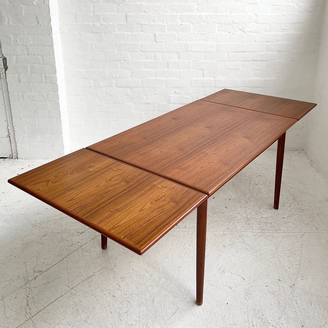 Danish Teak Extension Dining Table