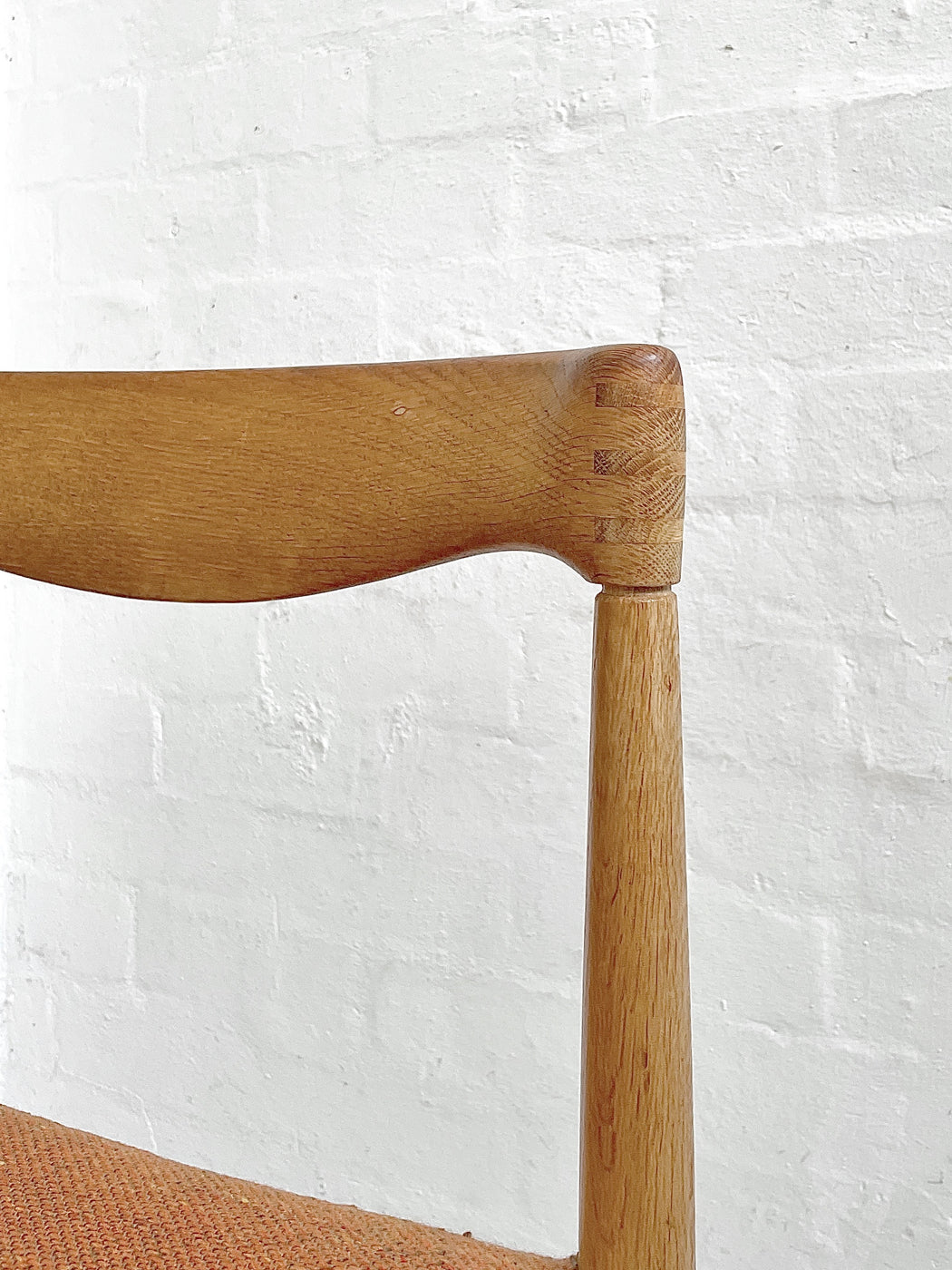 Set of Four H.W. Klein Oak Dining Chairs