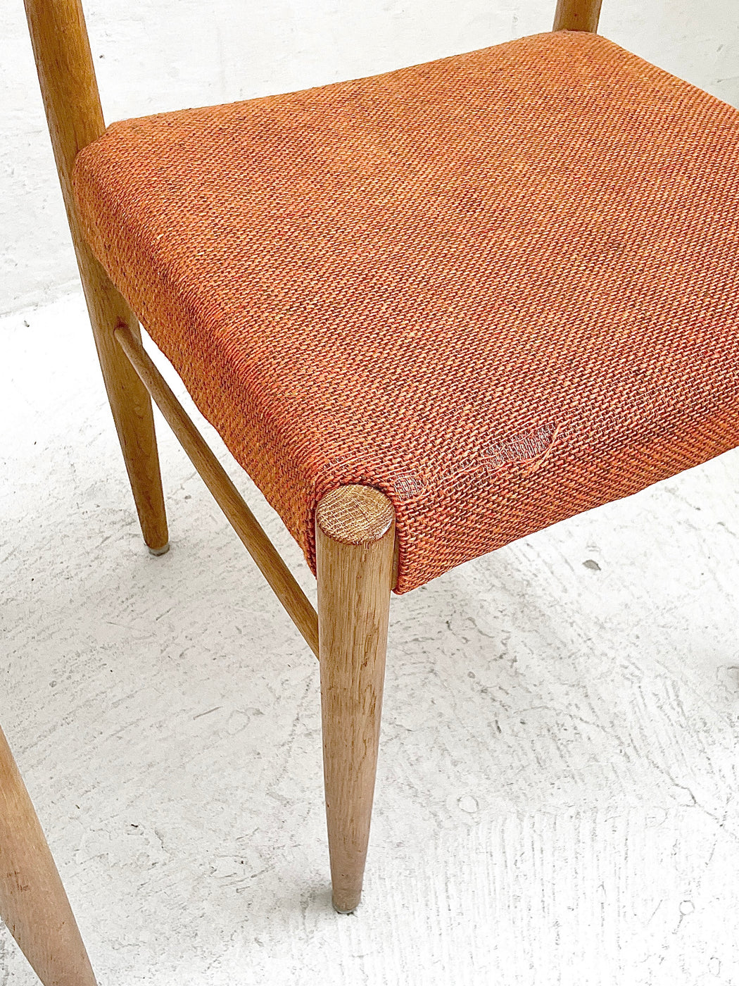 Set of Four H.W. Klein Oak Dining Chairs