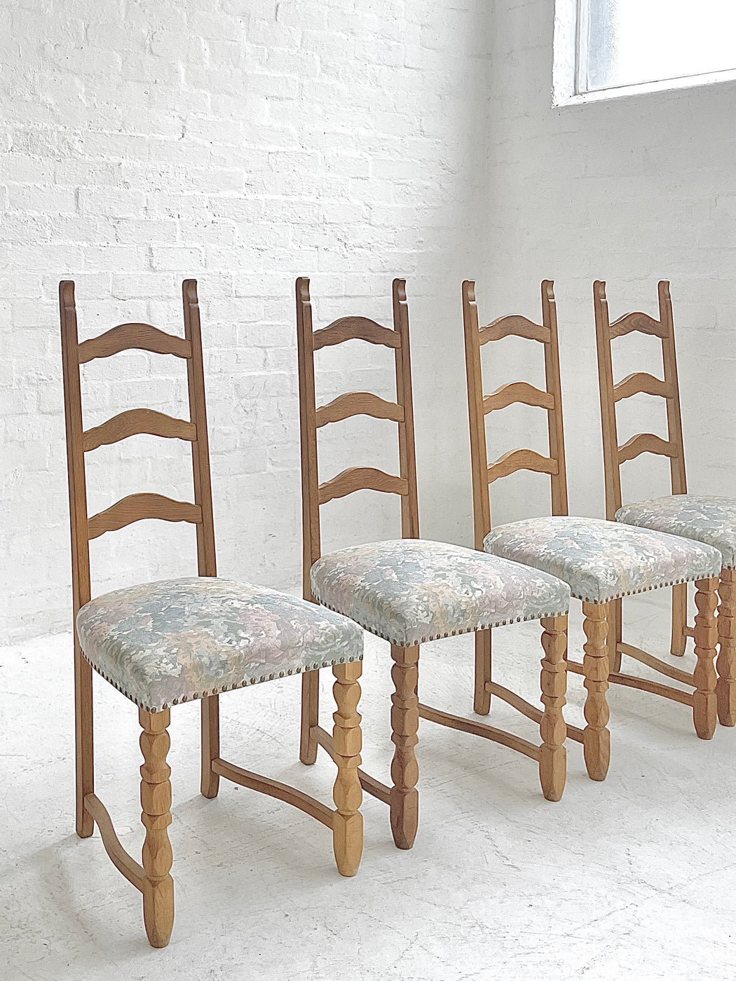 Henning Kjærnulf Oak 'Folk' Chairs