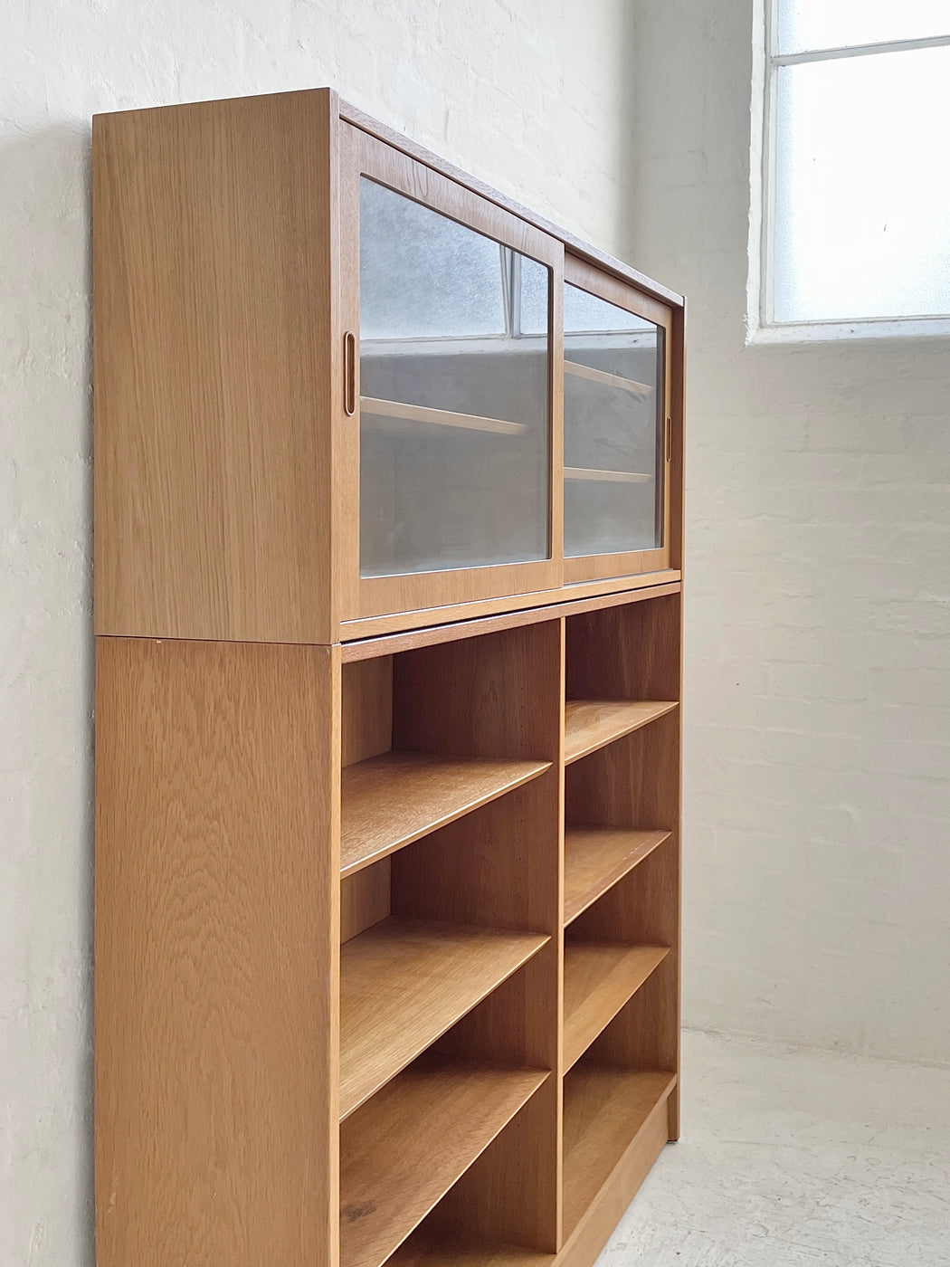Carlo Jensen Oak Bookcase