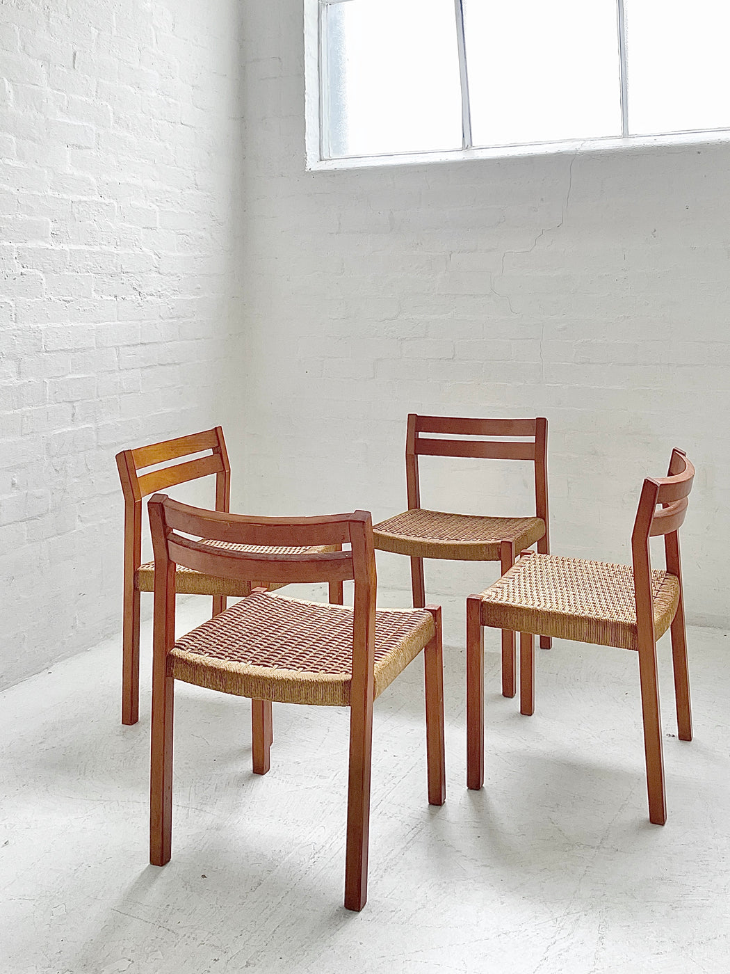 Niels O. Møller 'Model 408' Chairs