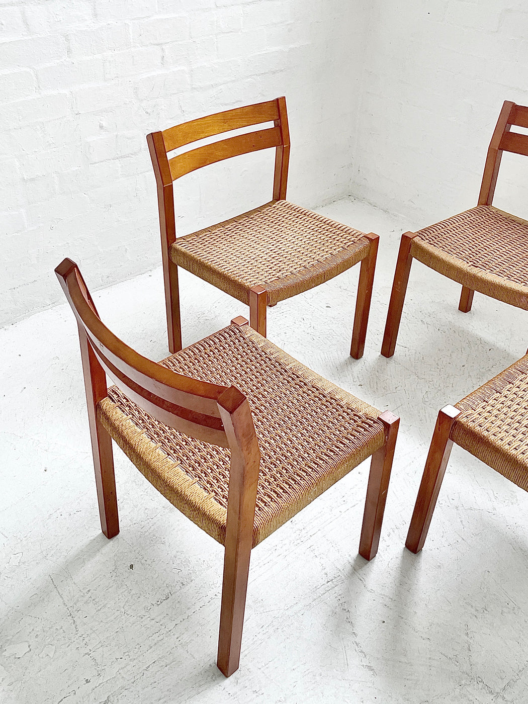 Niels O. Møller 'Model 408' Chairs