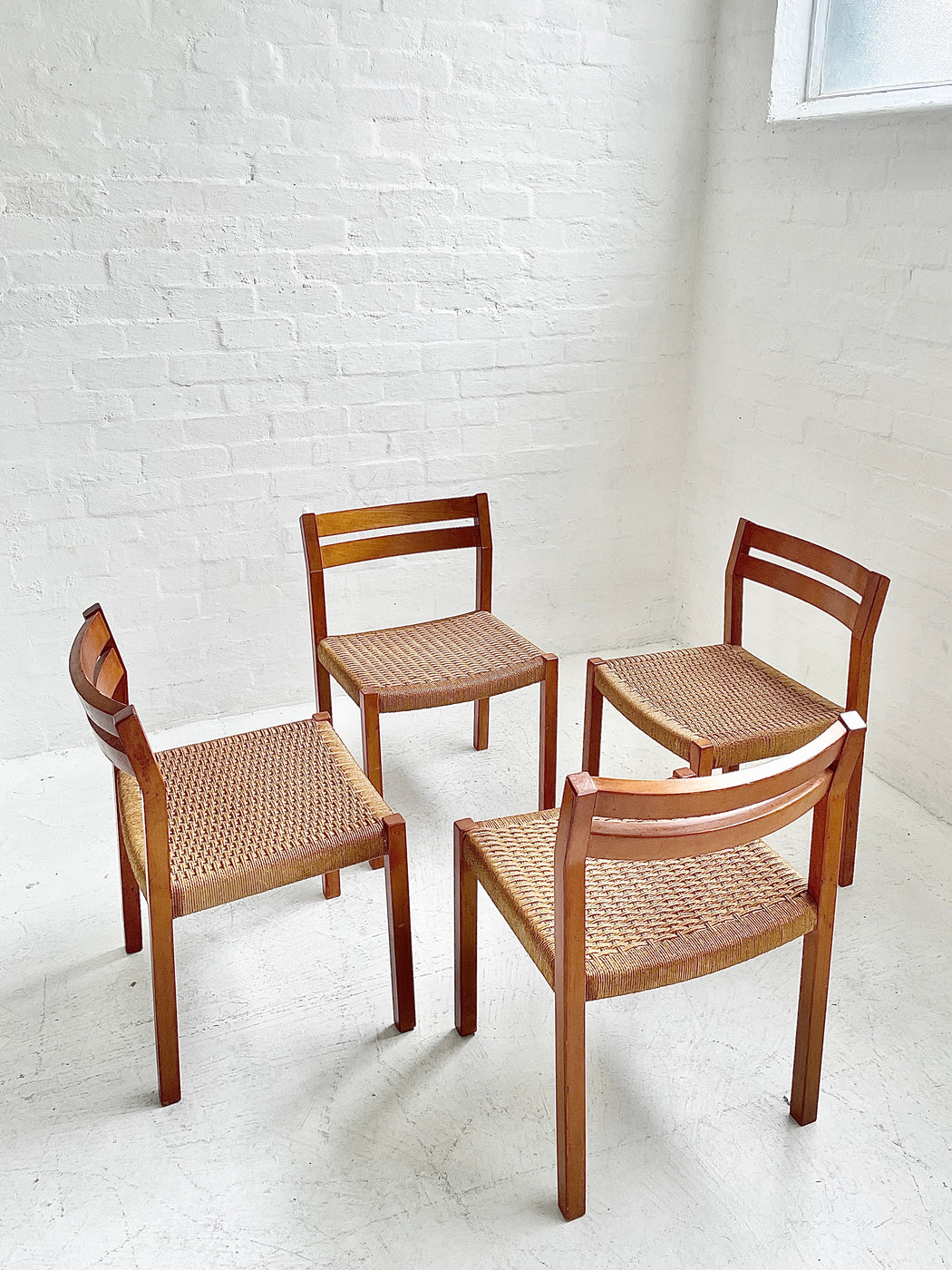 Niels O. Møller 'Model 408' Chairs