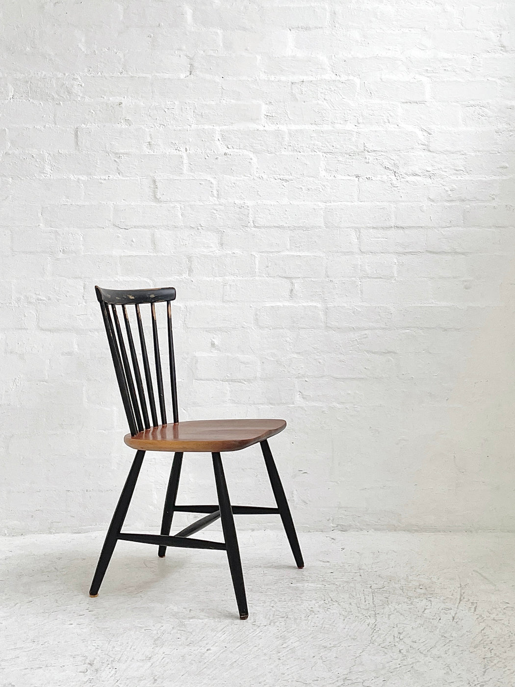 Danish 1950s Spindle-back Chair