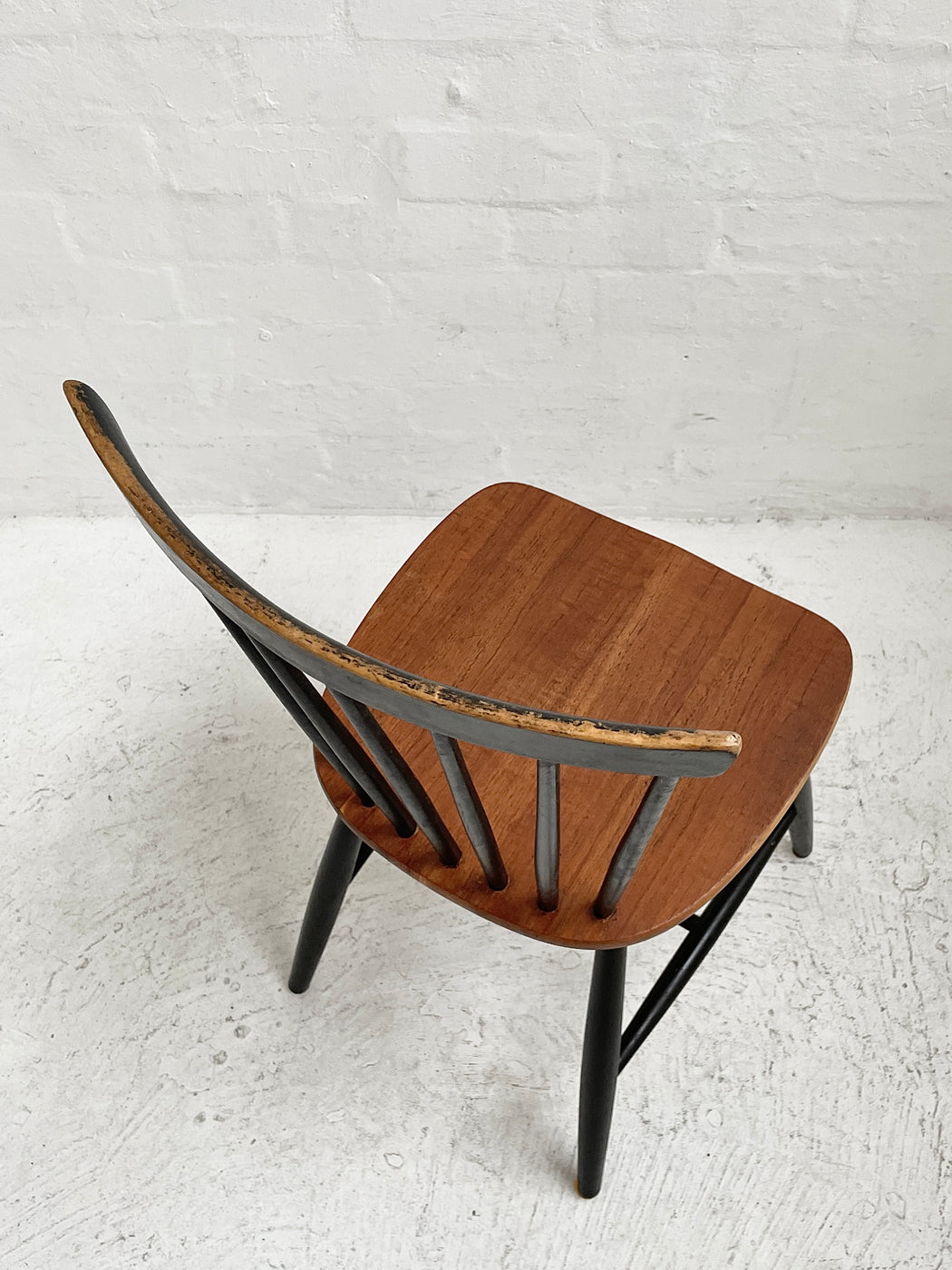 Danish 1950s Spindle-back Chair
