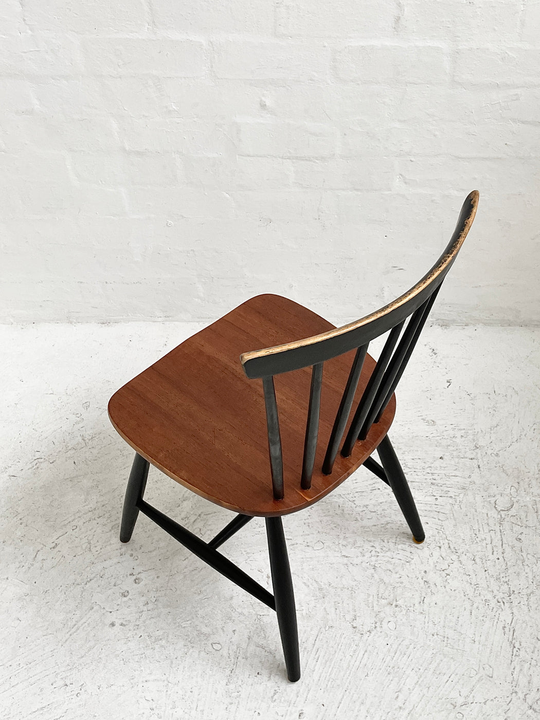 Danish 1950s Spindle-back Chair