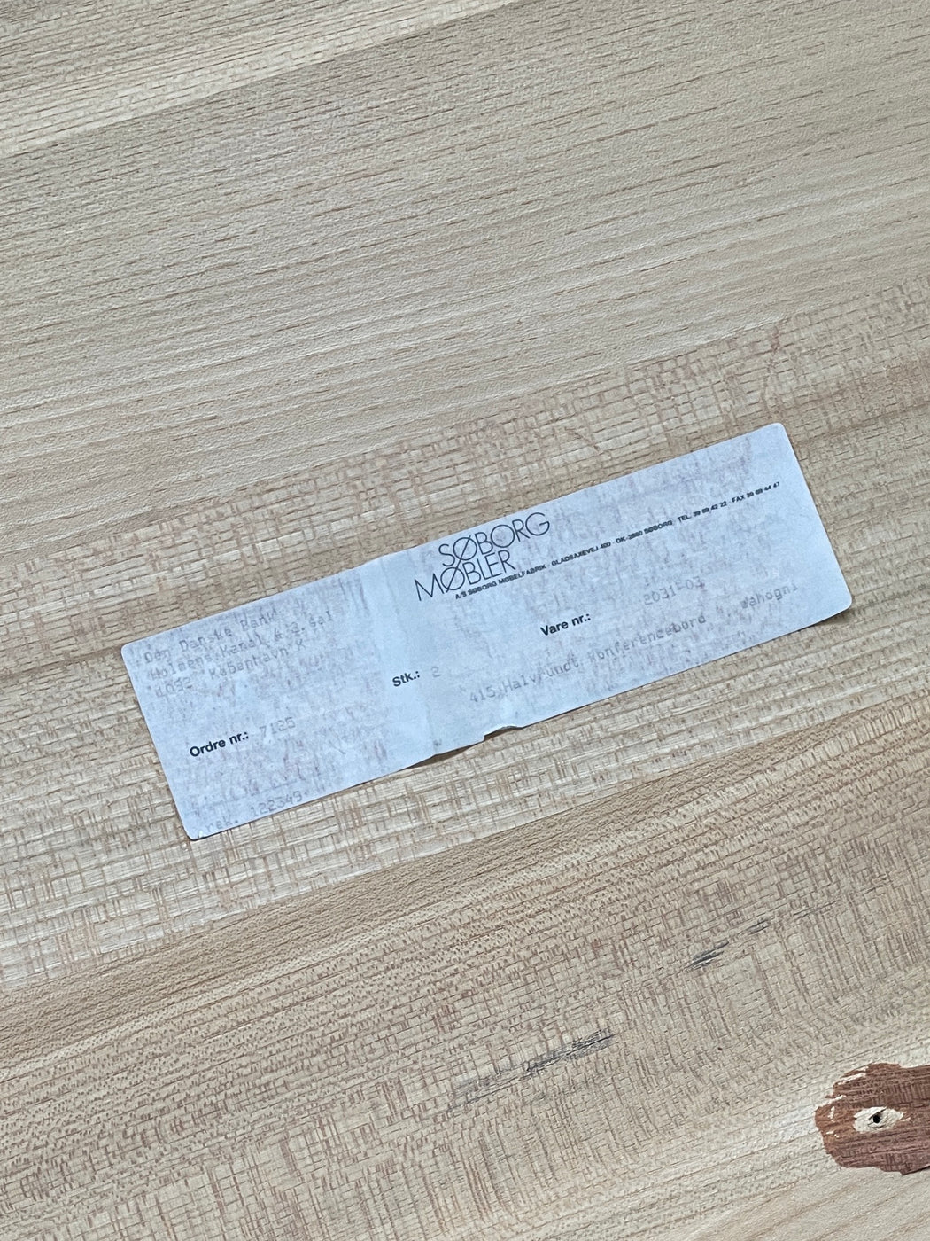 Christian Hvidt Mahogany Table