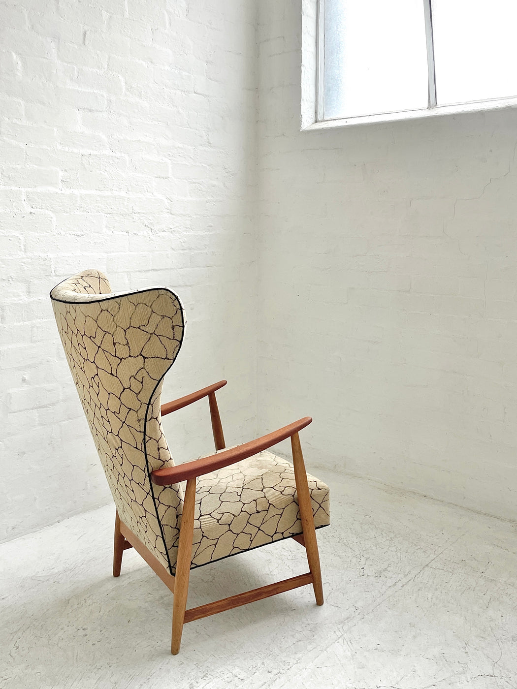 Danish Wingback Easy Chair