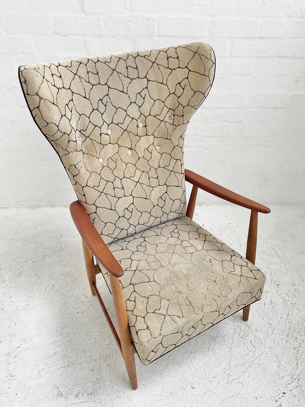 Danish Wingback Easy Chair
