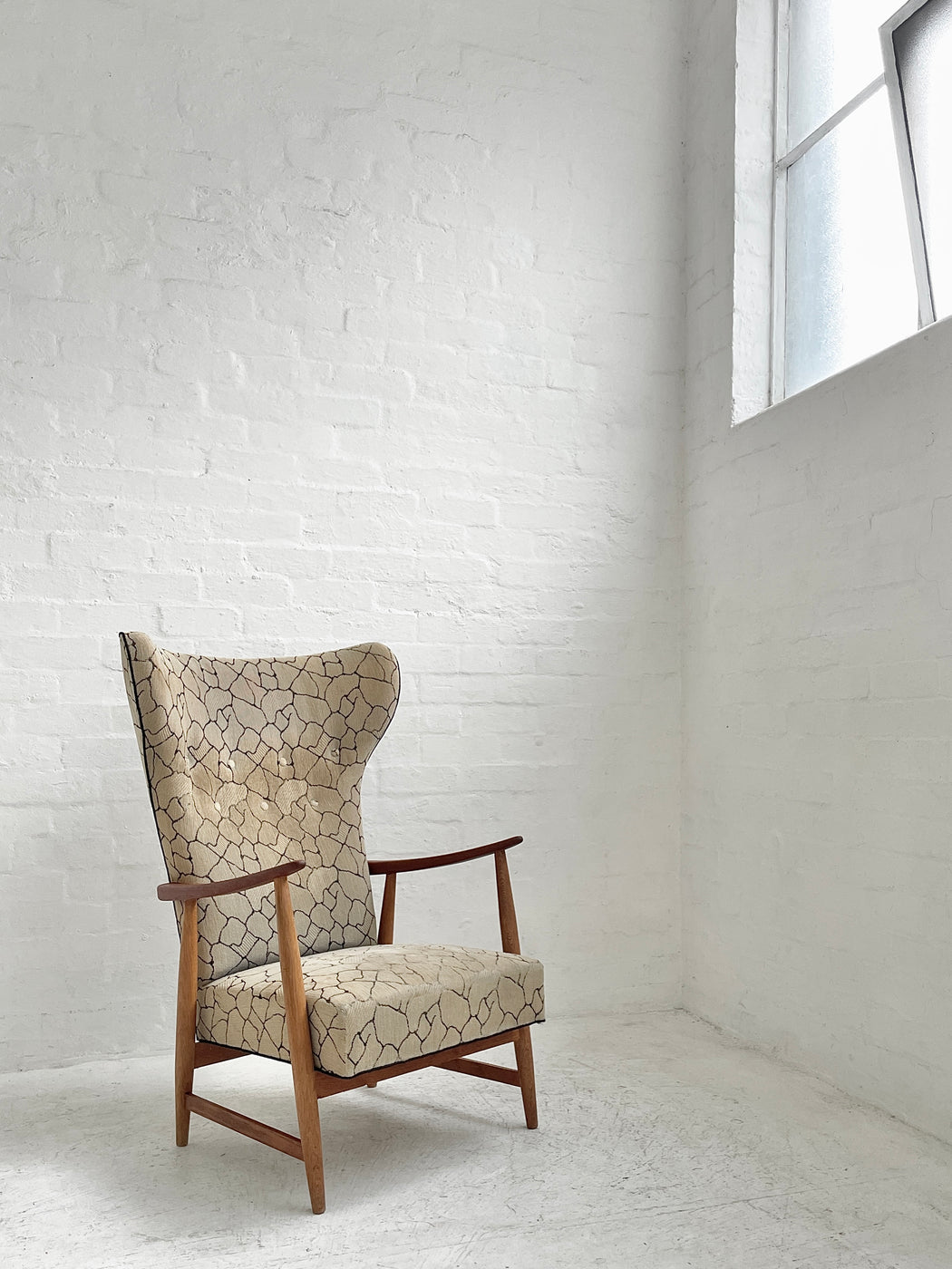 Danish Wingback Easy Chair