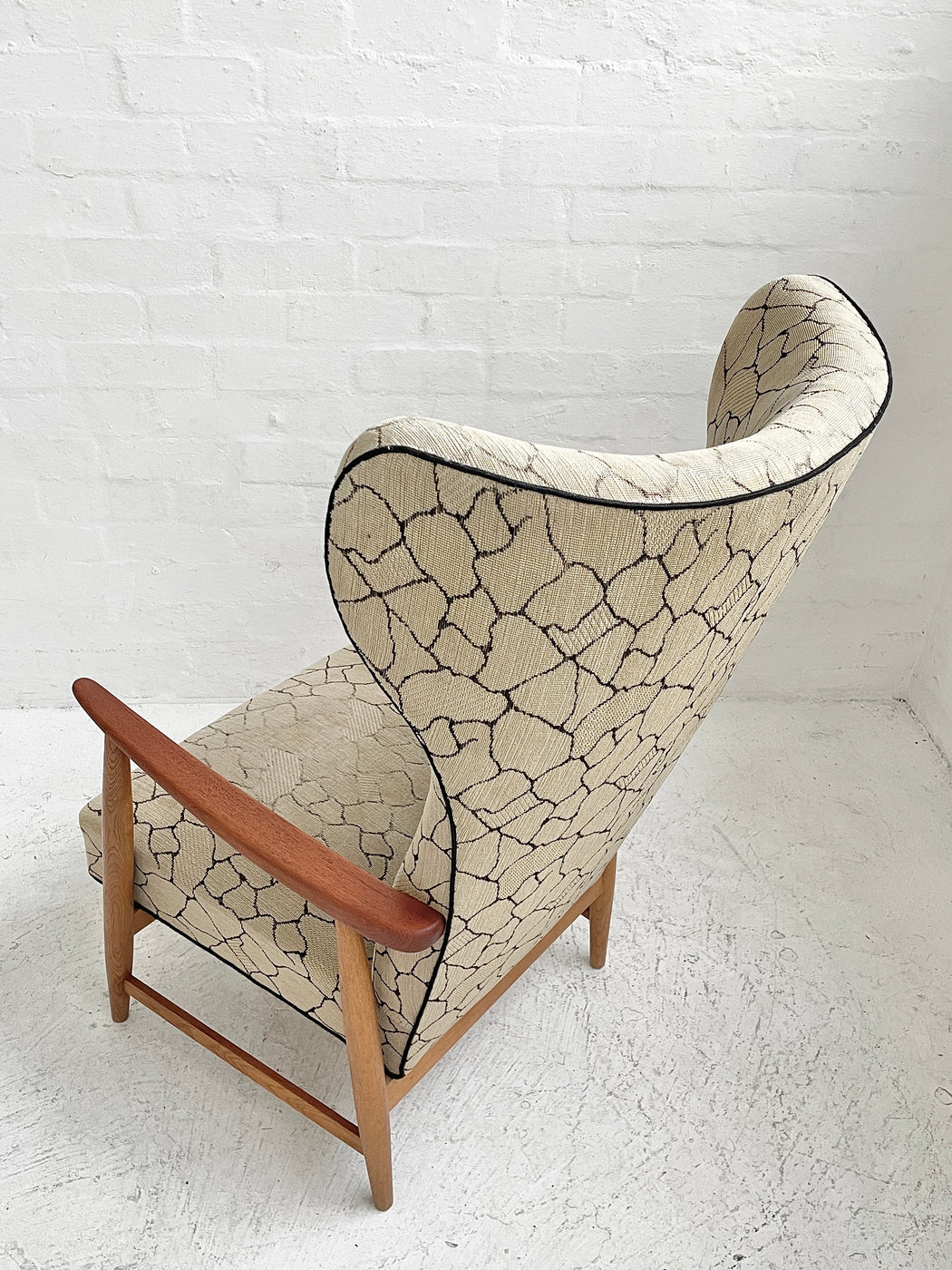 Danish Wingback Easy Chair