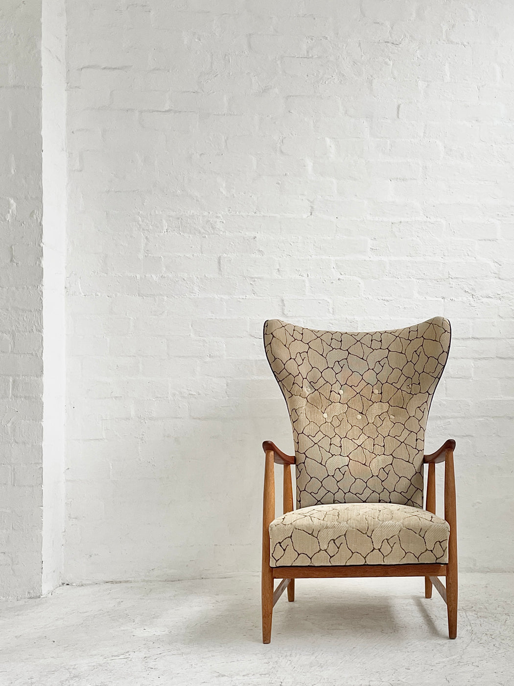 Danish Wingback Easy Chair