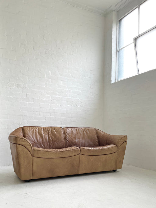 Danish Leather Sofa by Berg Møbler