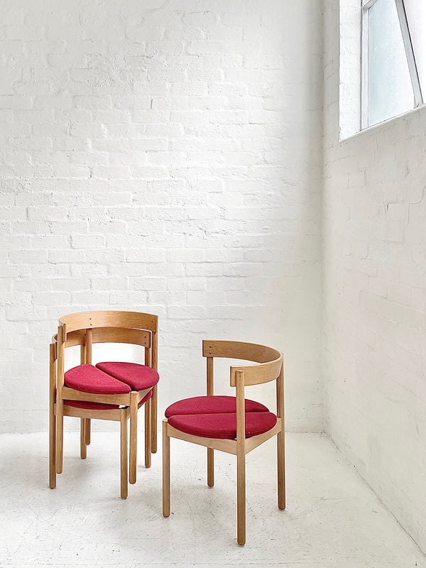 Soren Holst 'Model 3268' Oak Stacking Chair