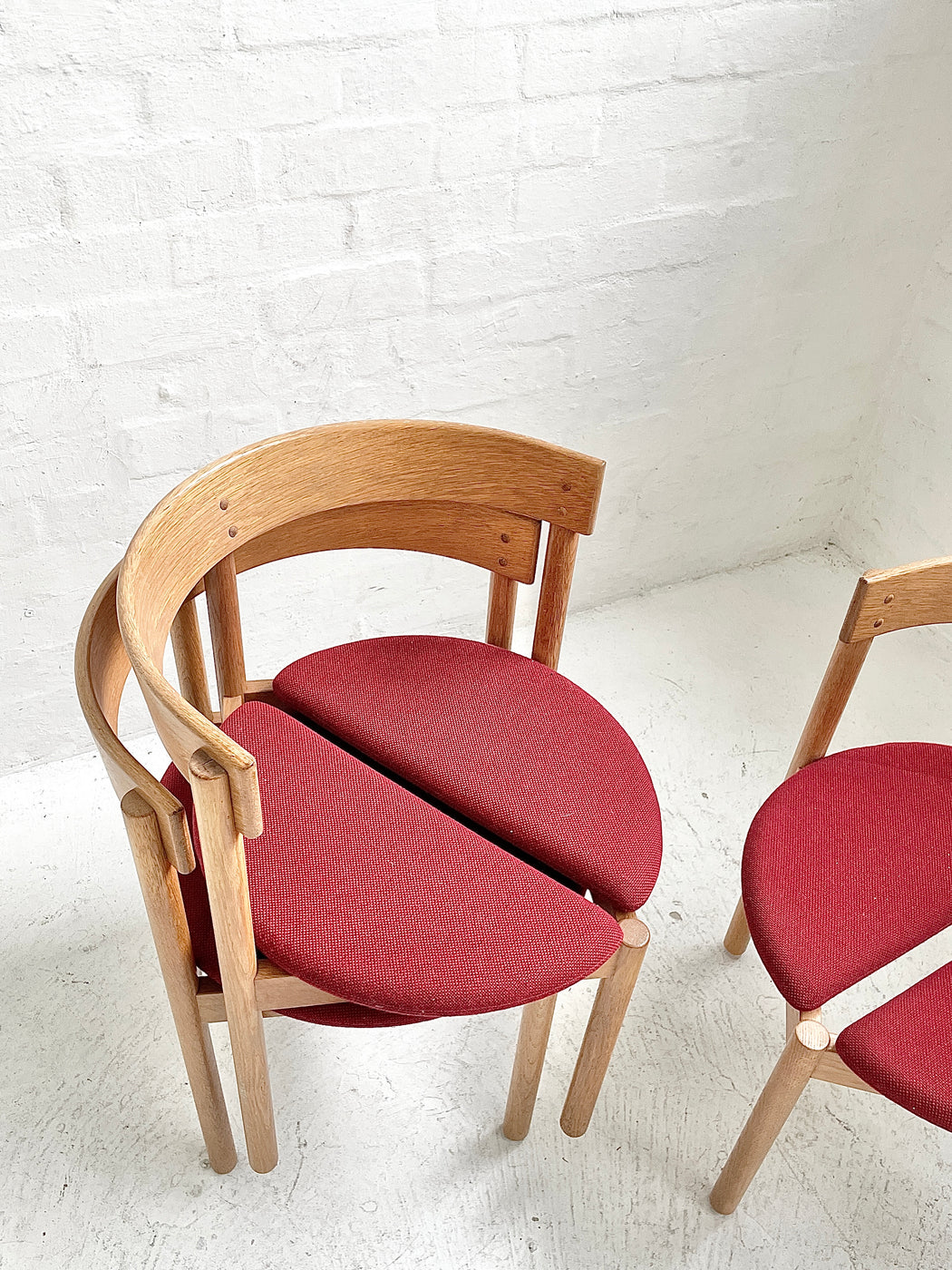 Soren Holst 'Model 3268' Oak Stacking Chair