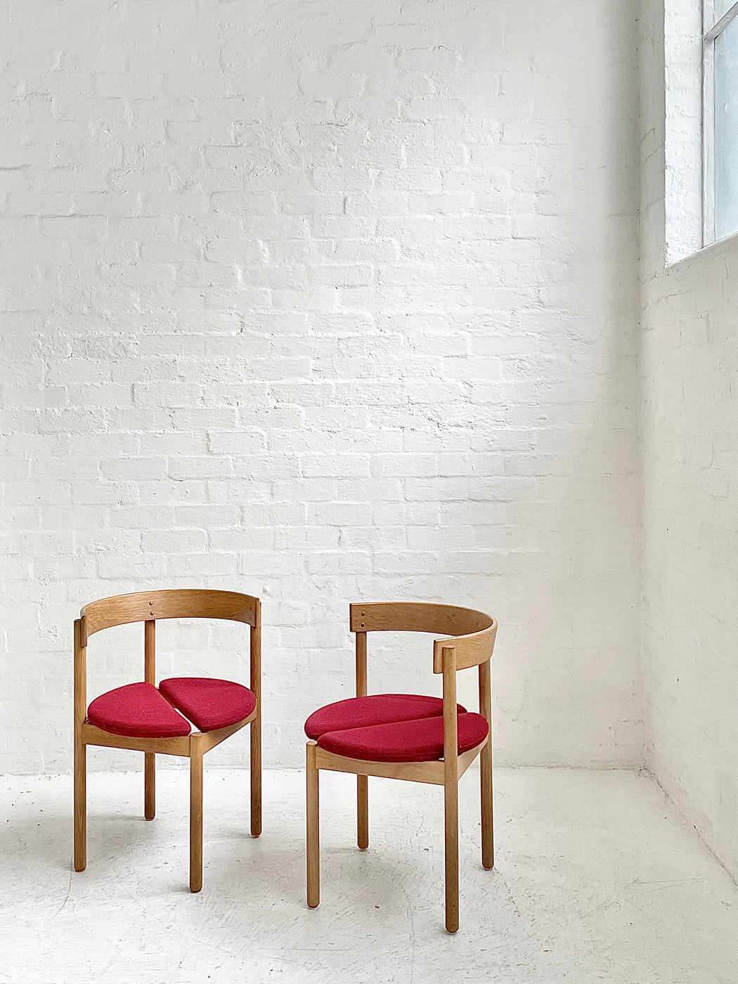 Soren Holst 'Model 3268' Oak Stacking Chair