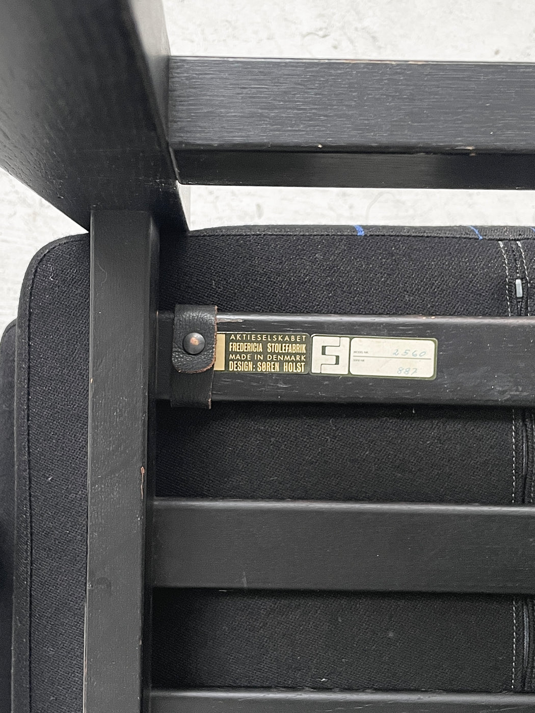 Soren Holst 'Model 2560' Chair & Footstool