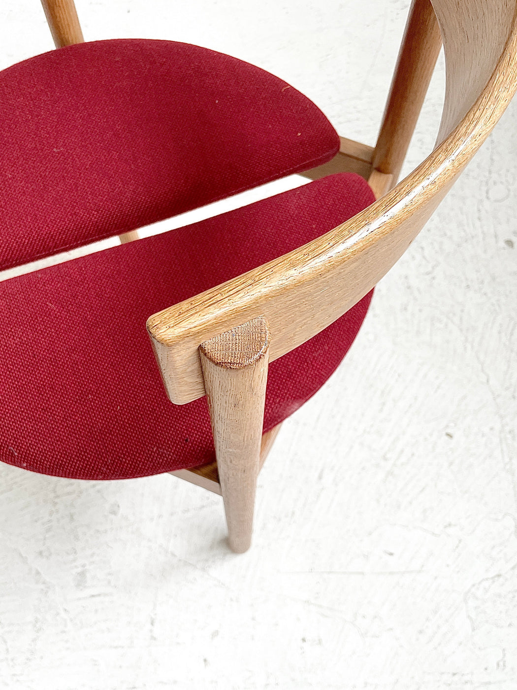 Soren Holst 'Model 3268' Oak Stacking Chair