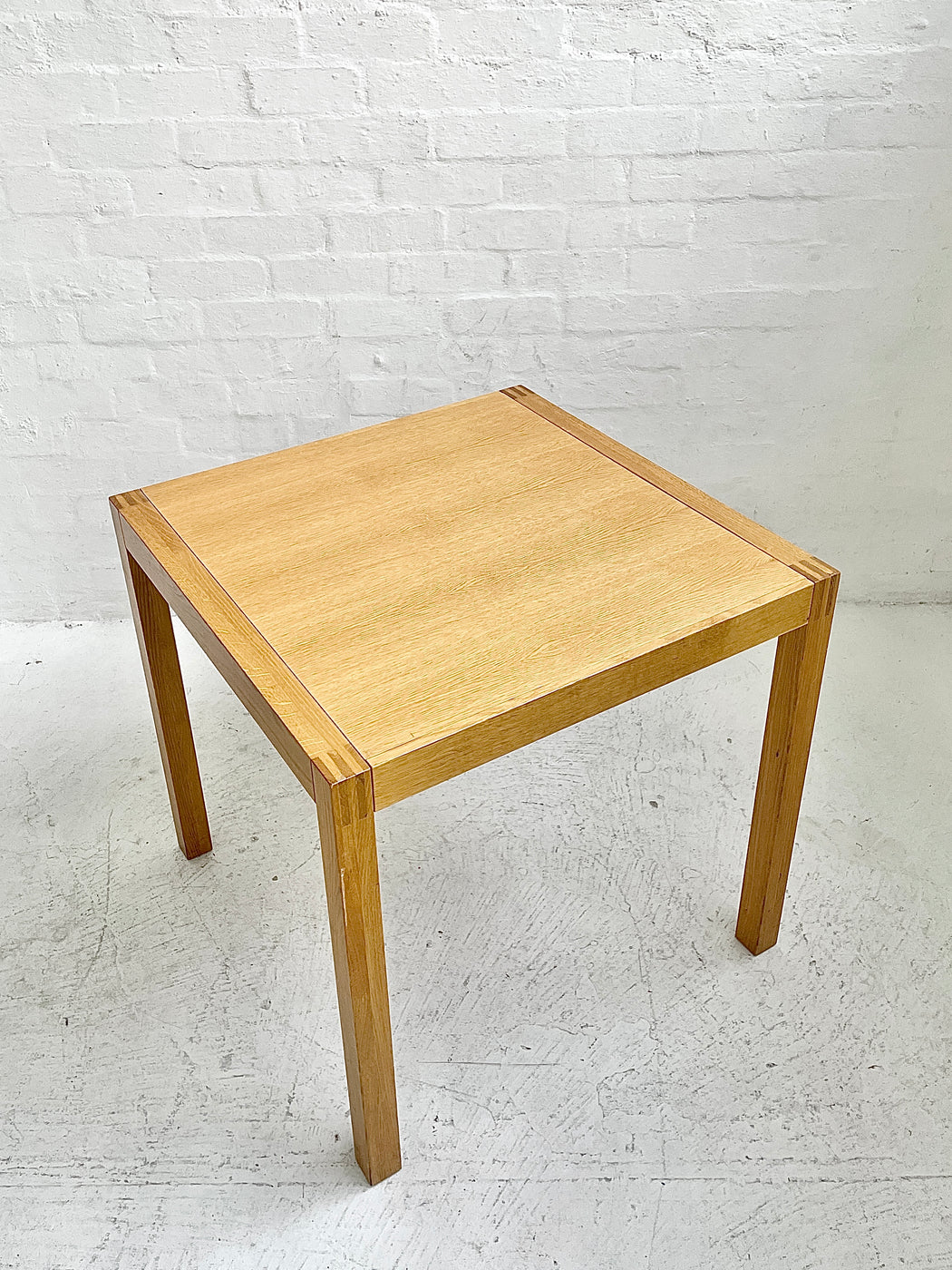 Small Swedish Oak Dining Table
