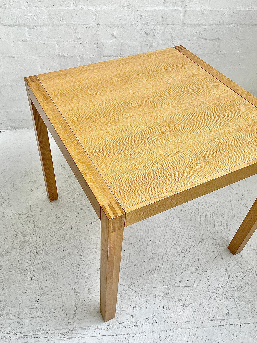 Small Swedish Oak Dining Table