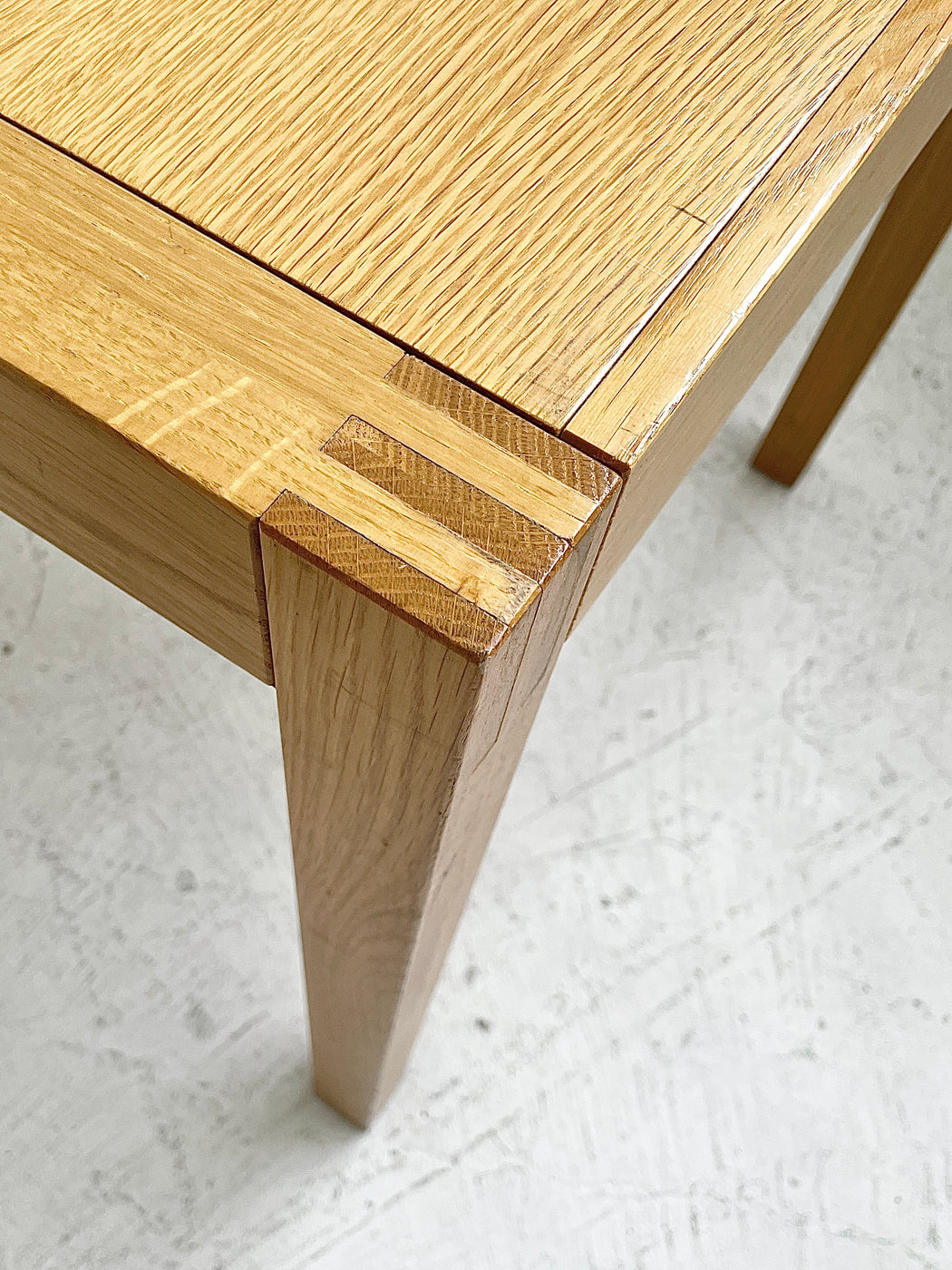 Small Swedish Oak Dining Table