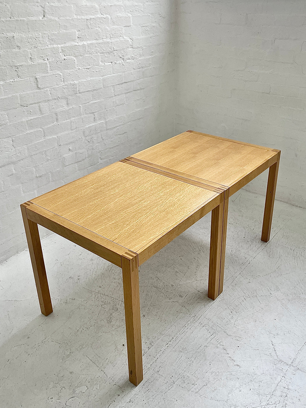 Small Swedish Oak Dining Table