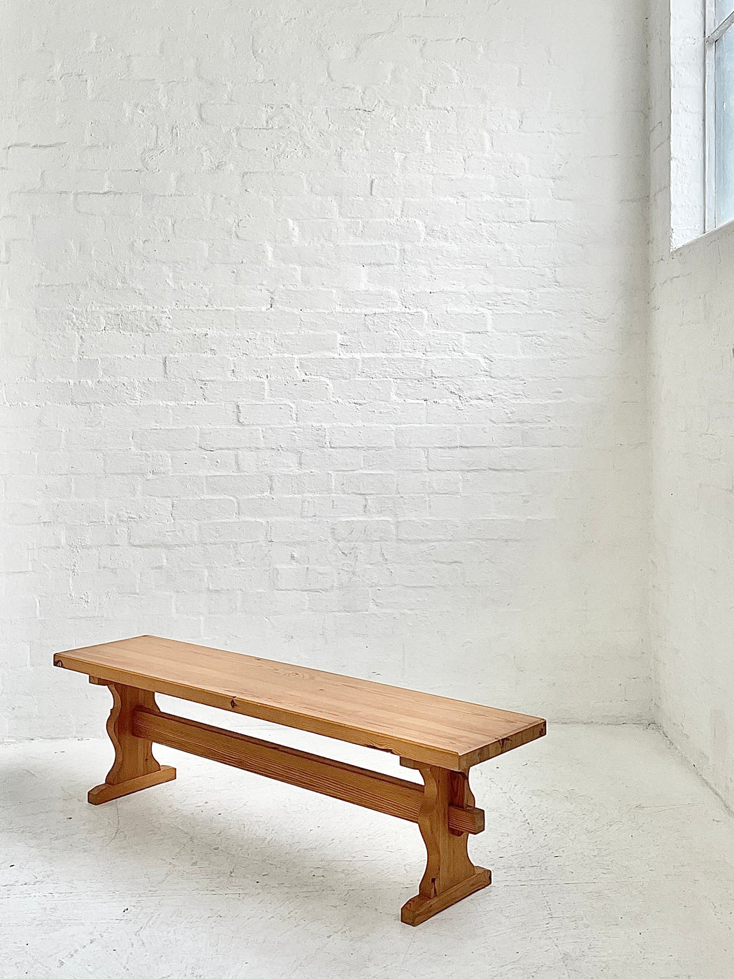 Pine 'Shaker' Bench Seat