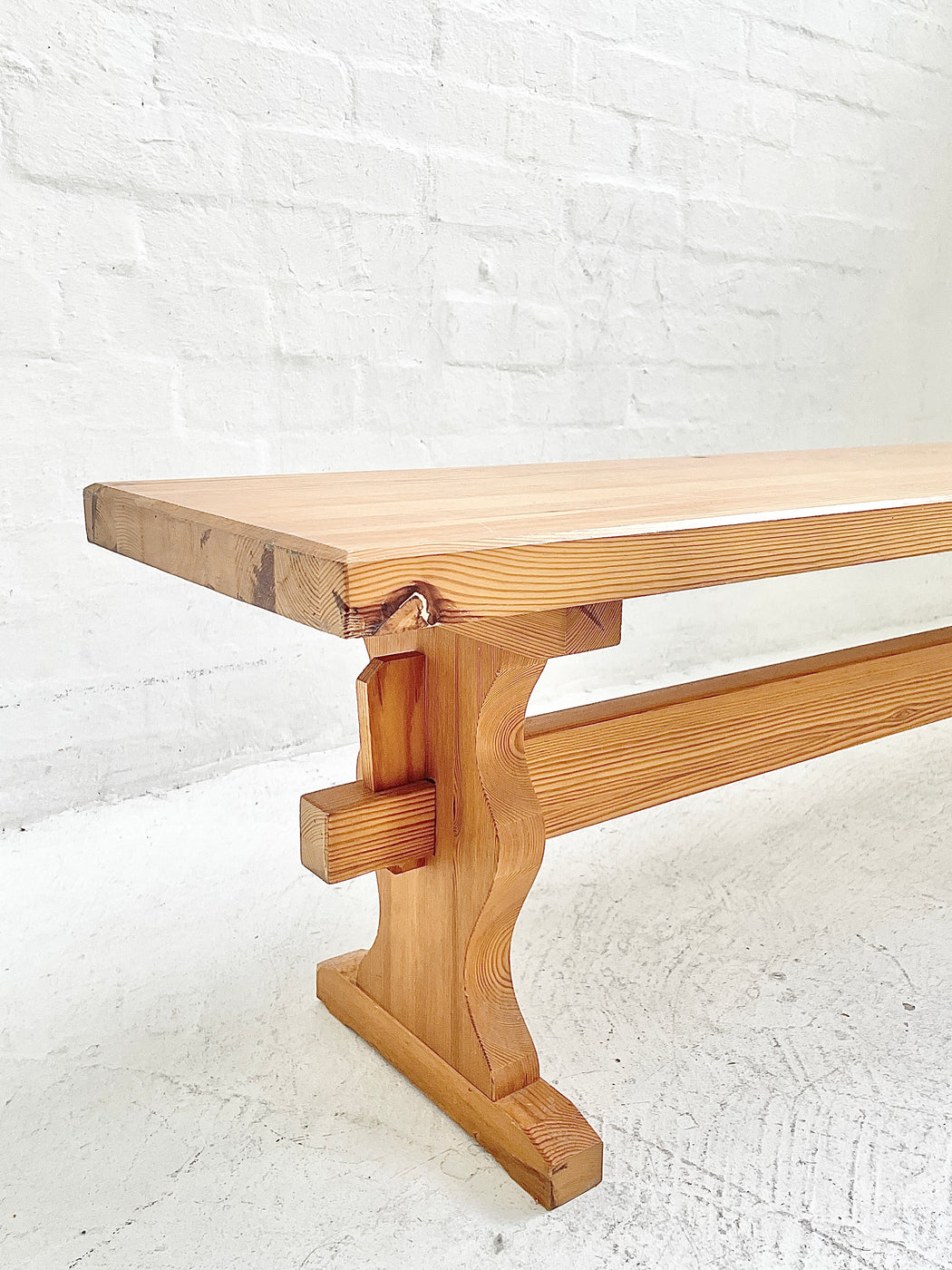 Pine 'Shaker' Bench Seat