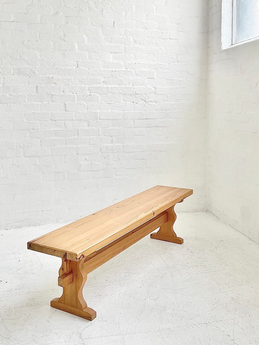 Pine 'Shaker' Bench Seat
