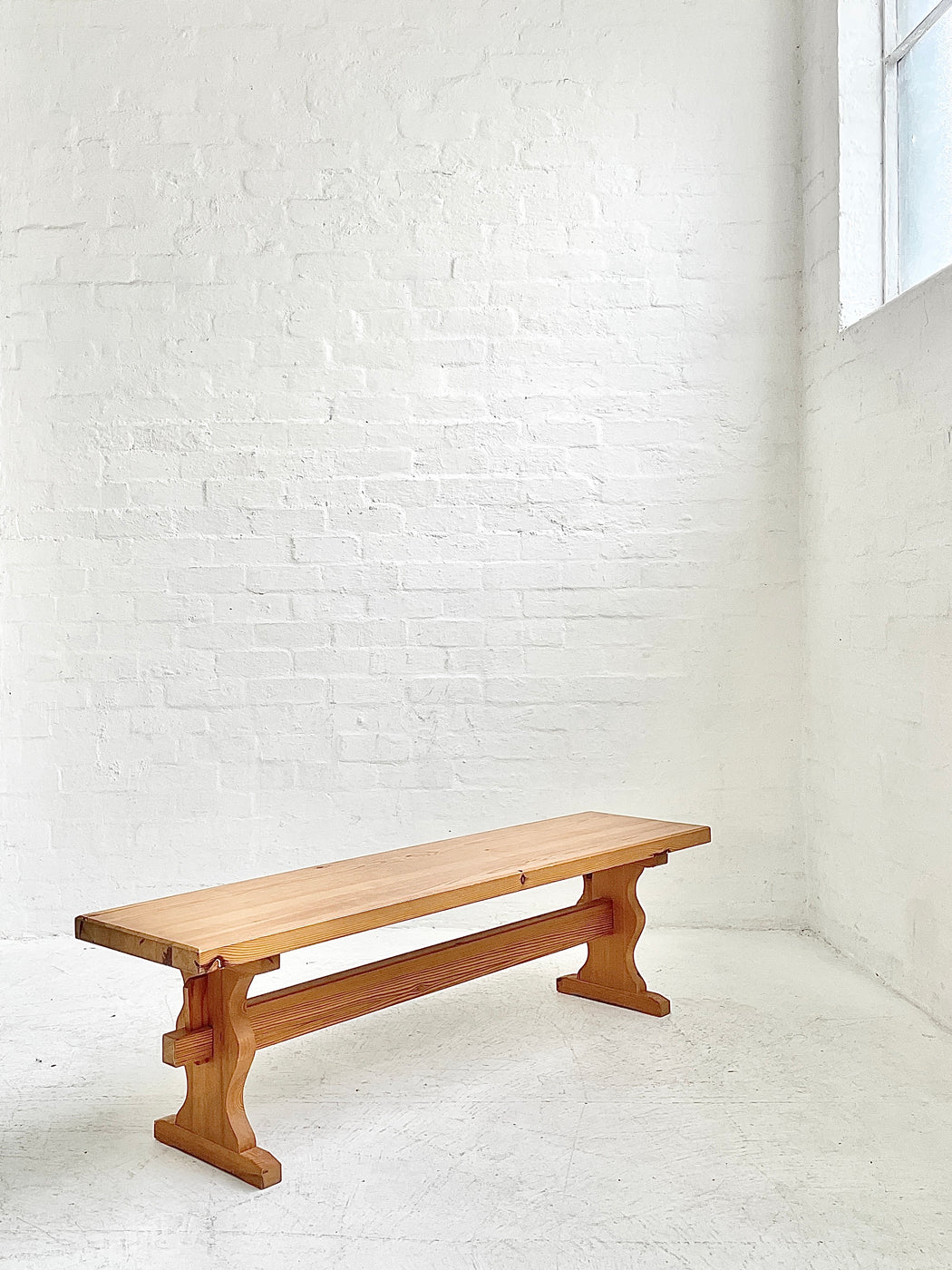 Pine 'Shaker' Bench Seat